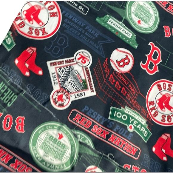 Boston Red Sox Fabric Traditions Baseball Green Monster Fenway Landsdowne 44" - Picture 8 of 10